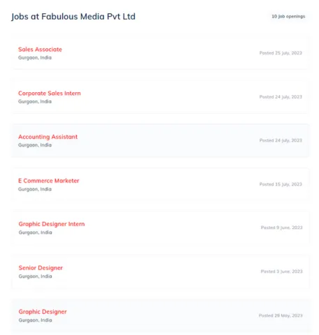 Jobs sourcing dashboard